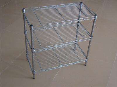 不銹鋼線網(wǎng)貨架是如何來(lái)安裝的呢